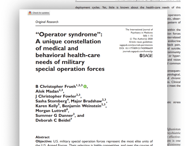 Intro Operator Syndrome